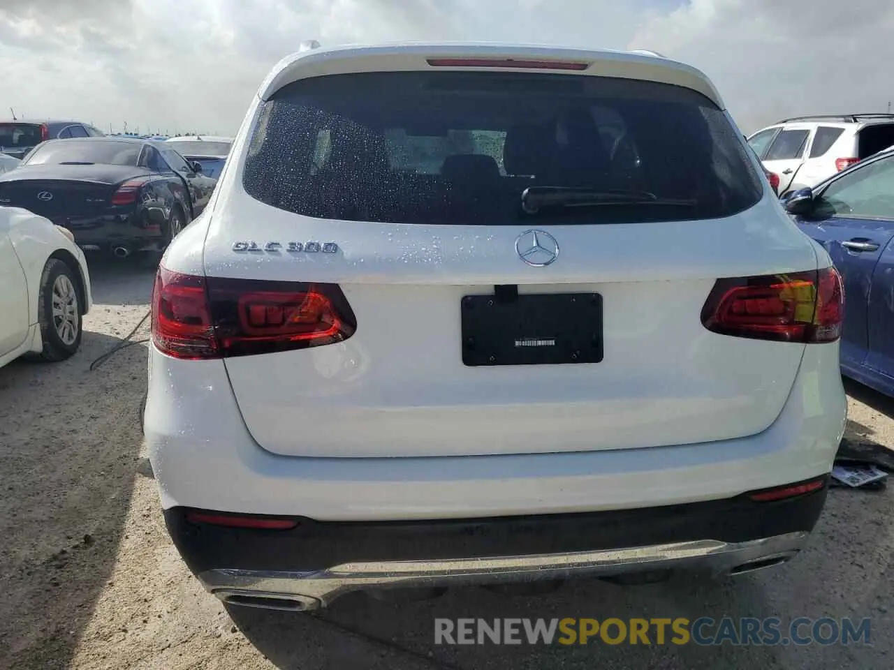 6 fotografías del automóvil dañado W1N0G8DBXNG043614 MERCEDES-BENZ GLC-CLASS 2022