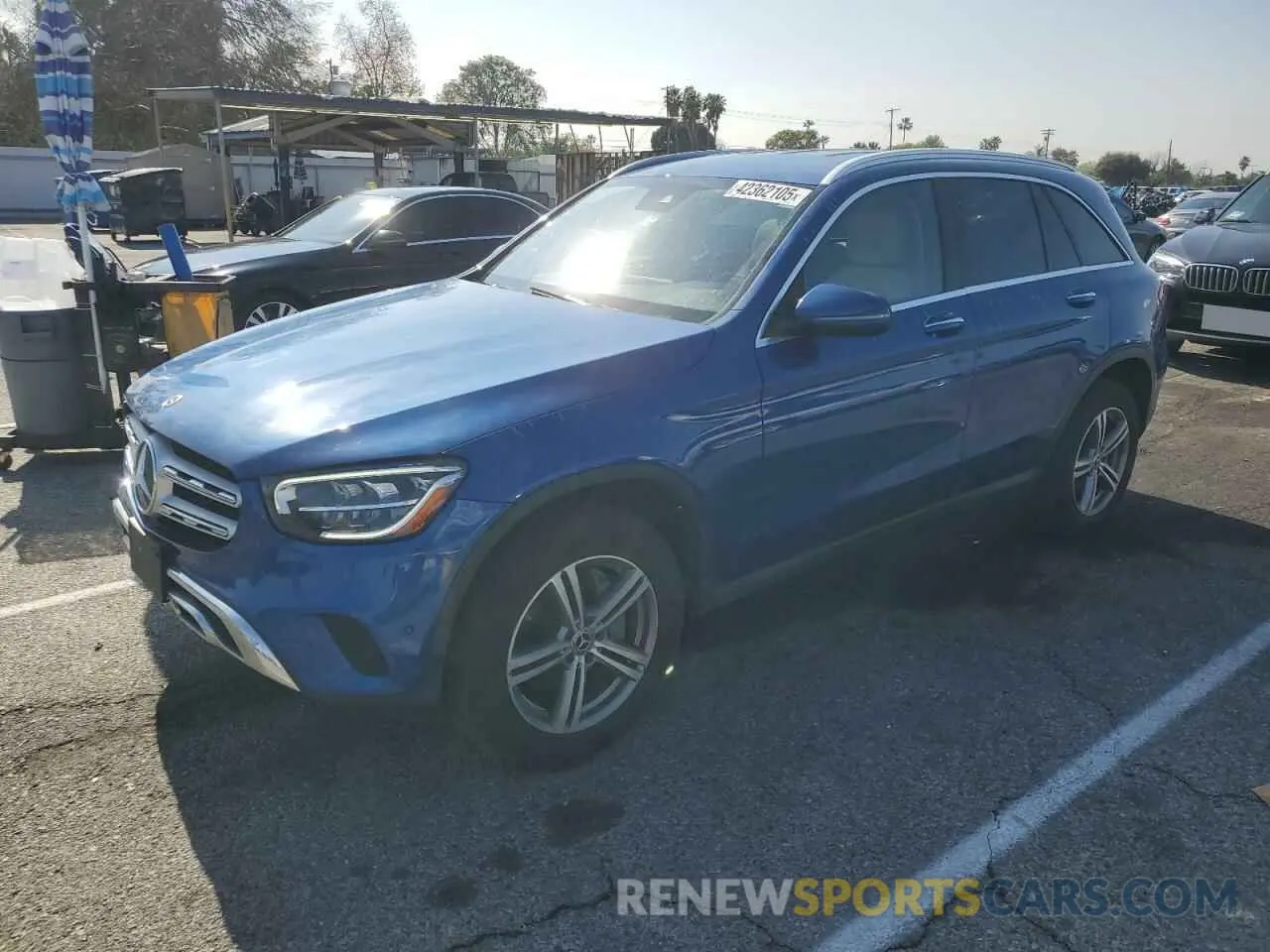 1 fotografías del automóvil dañado W1N0G8DBXNG065418 MERCEDES-BENZ GLC-CLASS 2022