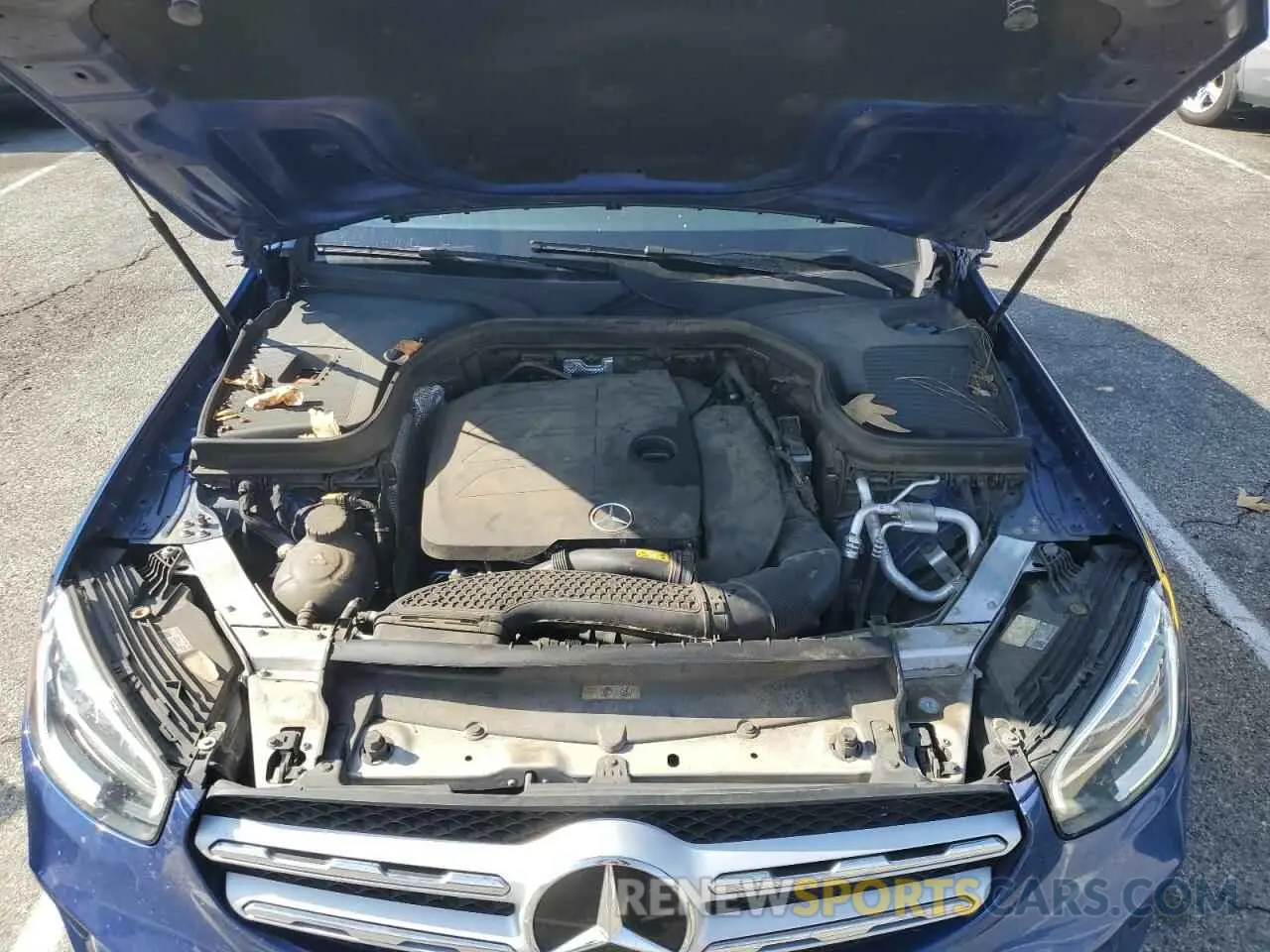 12 fotografías del automóvil dañado W1N0G8DBXNG065418 MERCEDES-BENZ GLC-CLASS 2022