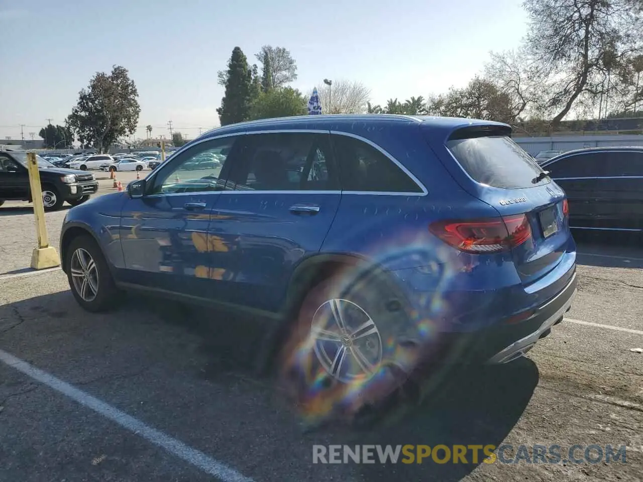 2 fotografías del automóvil dañado W1N0G8DBXNG065418 MERCEDES-BENZ GLC-CLASS 2022