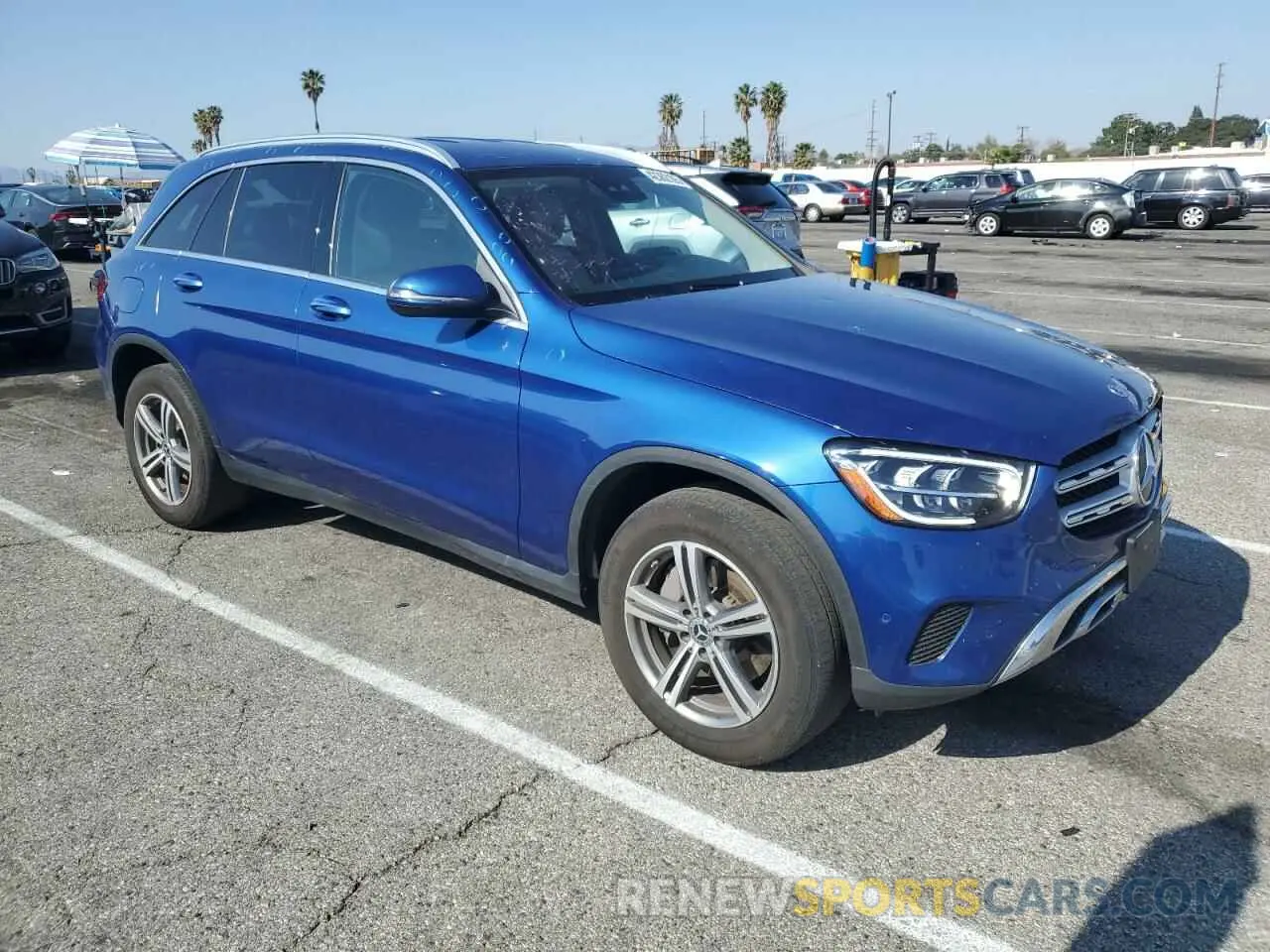 4 fotografías del automóvil dañado W1N0G8DBXNG065418 MERCEDES-BENZ GLC-CLASS 2022