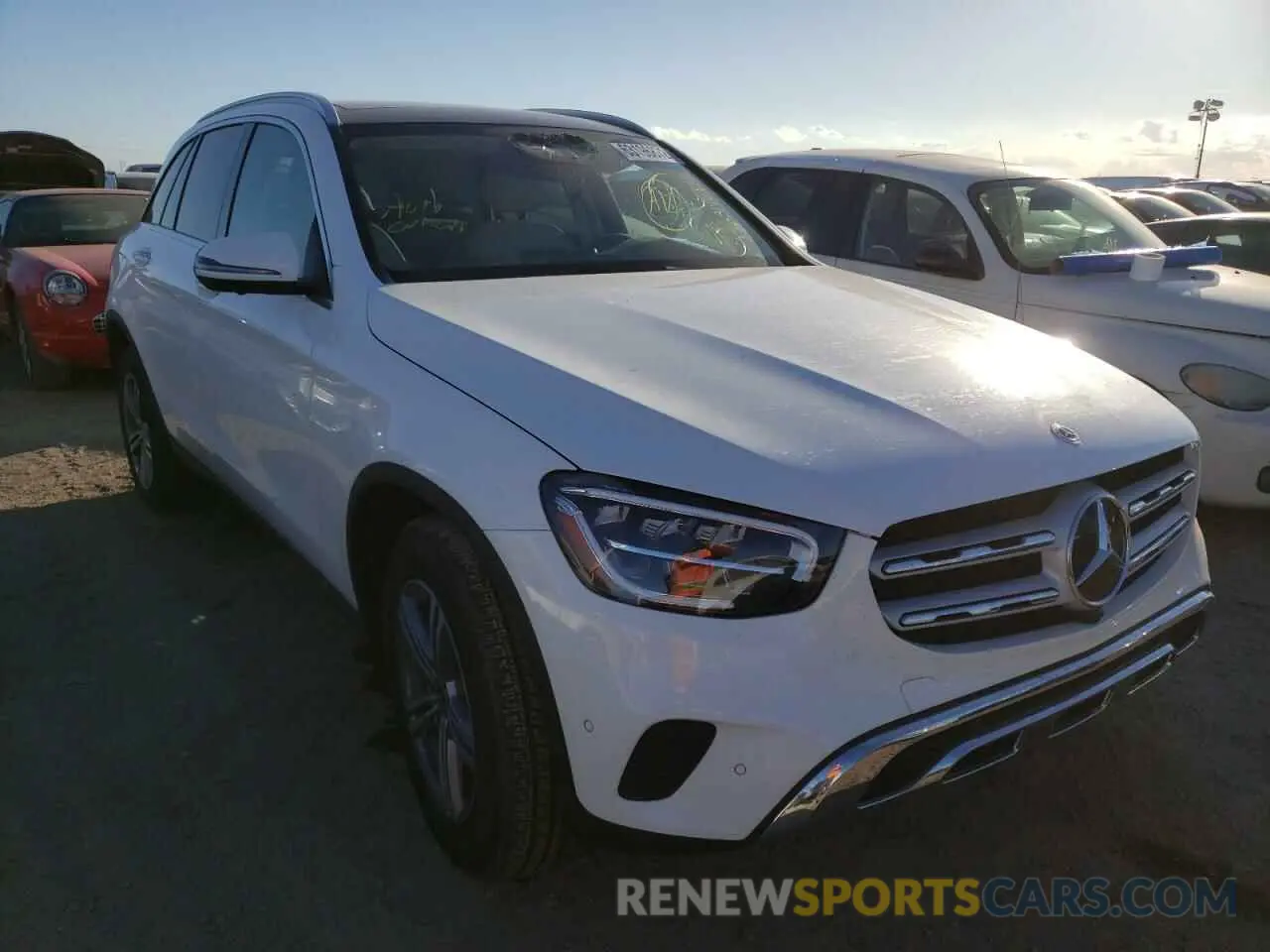 1 fotografías del automóvil dañado W1N0G8DBXNG084454 MERCEDES-BENZ GLC-CLASS 2022