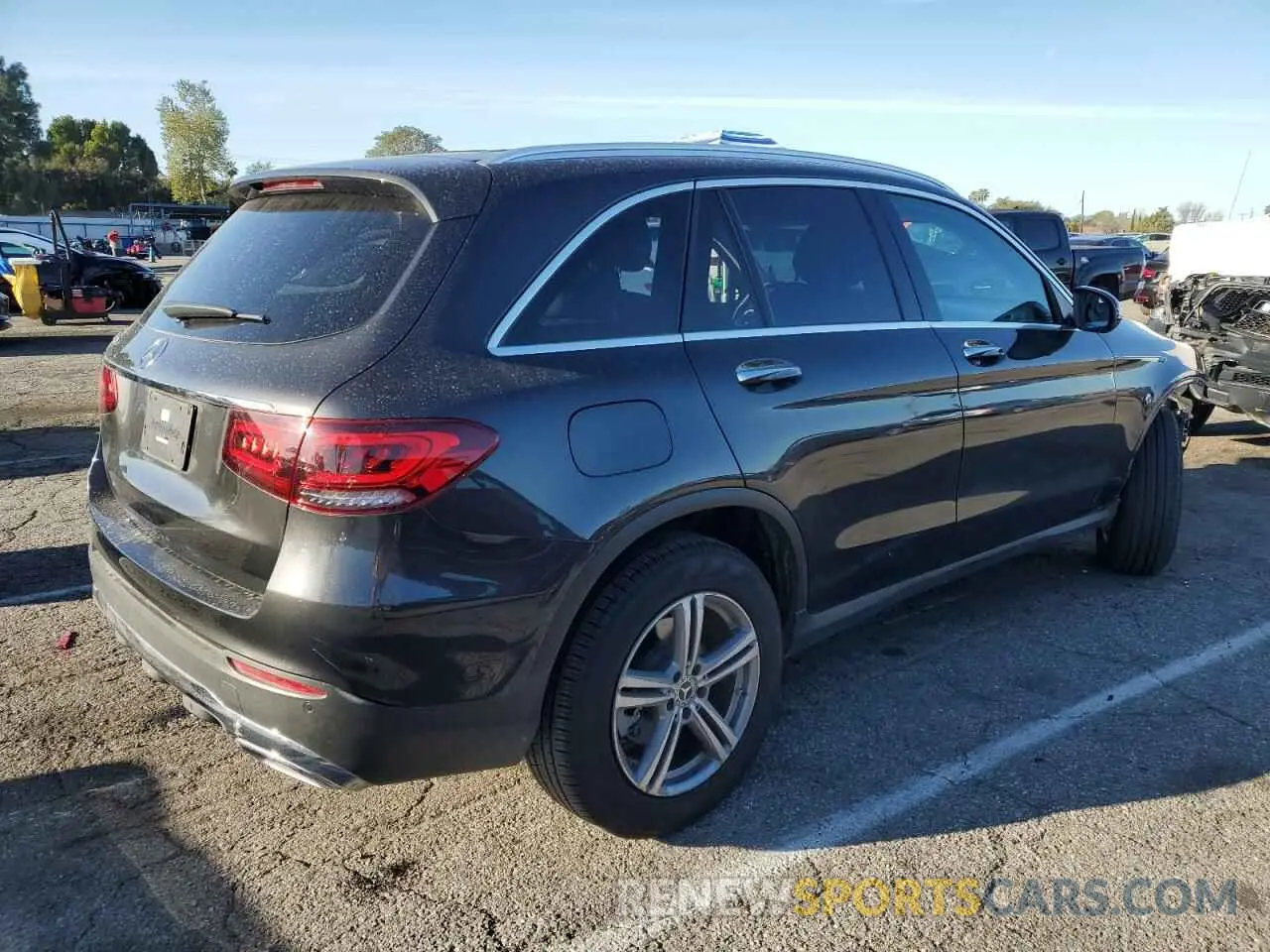 3 fotografías del automóvil dañado W1N0G8DBXNV372874 MERCEDES-BENZ GLC-CLASS 2022