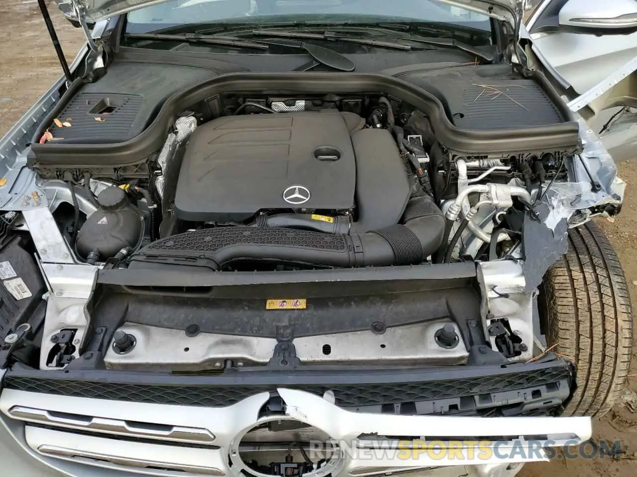 14 fotografías del automóvil dañado W1N0G8EB0NG042857 MERCEDES-BENZ GLC-CLASS 2022