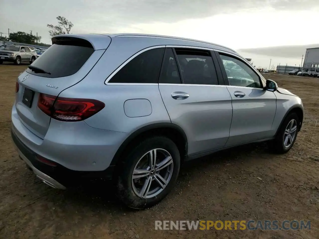3 fotografías del automóvil dañado W1N0G8EB0NG042857 MERCEDES-BENZ GLC-CLASS 2022
