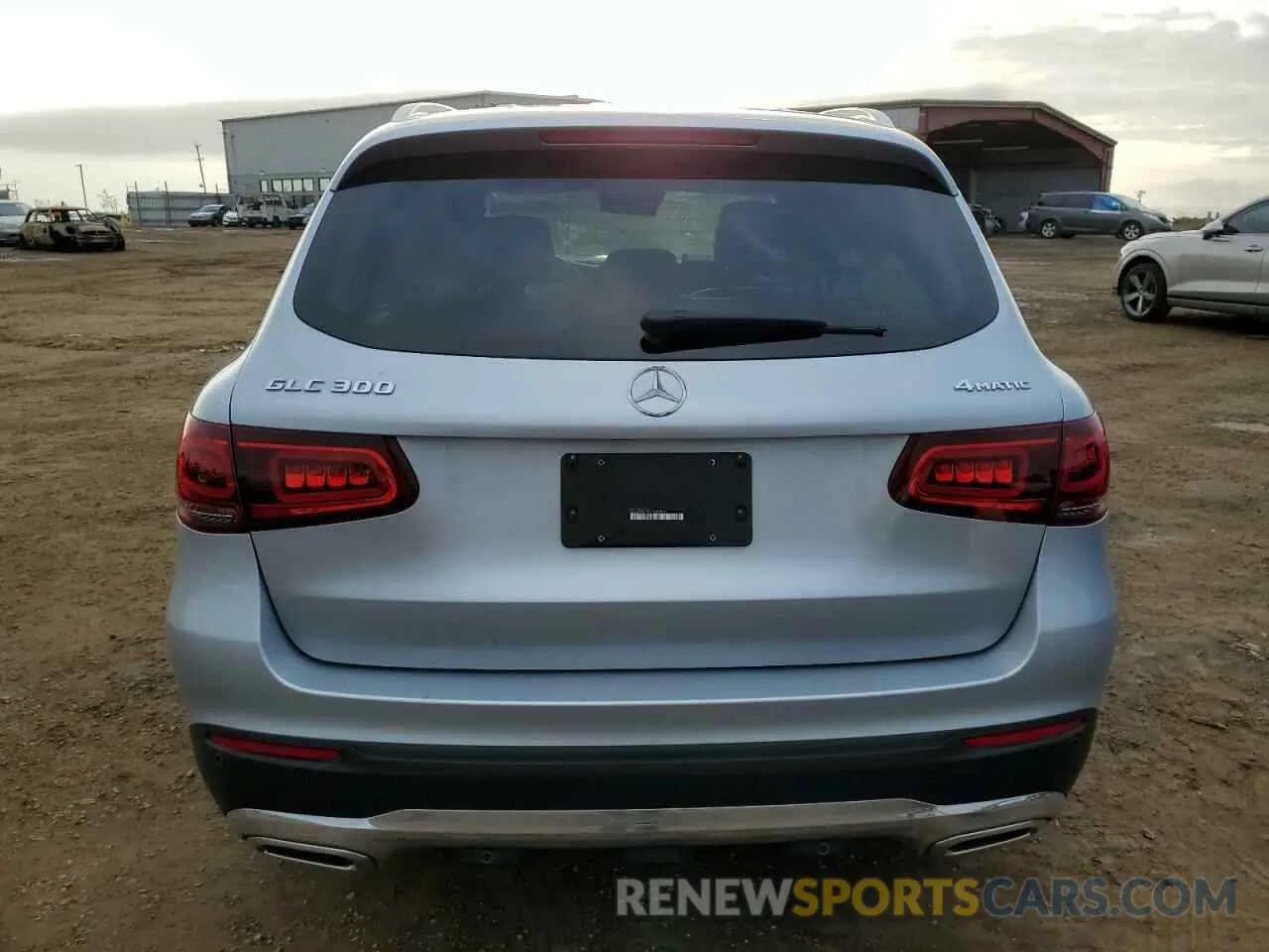 6 fotografías del automóvil dañado W1N0G8EB0NG042857 MERCEDES-BENZ GLC-CLASS 2022