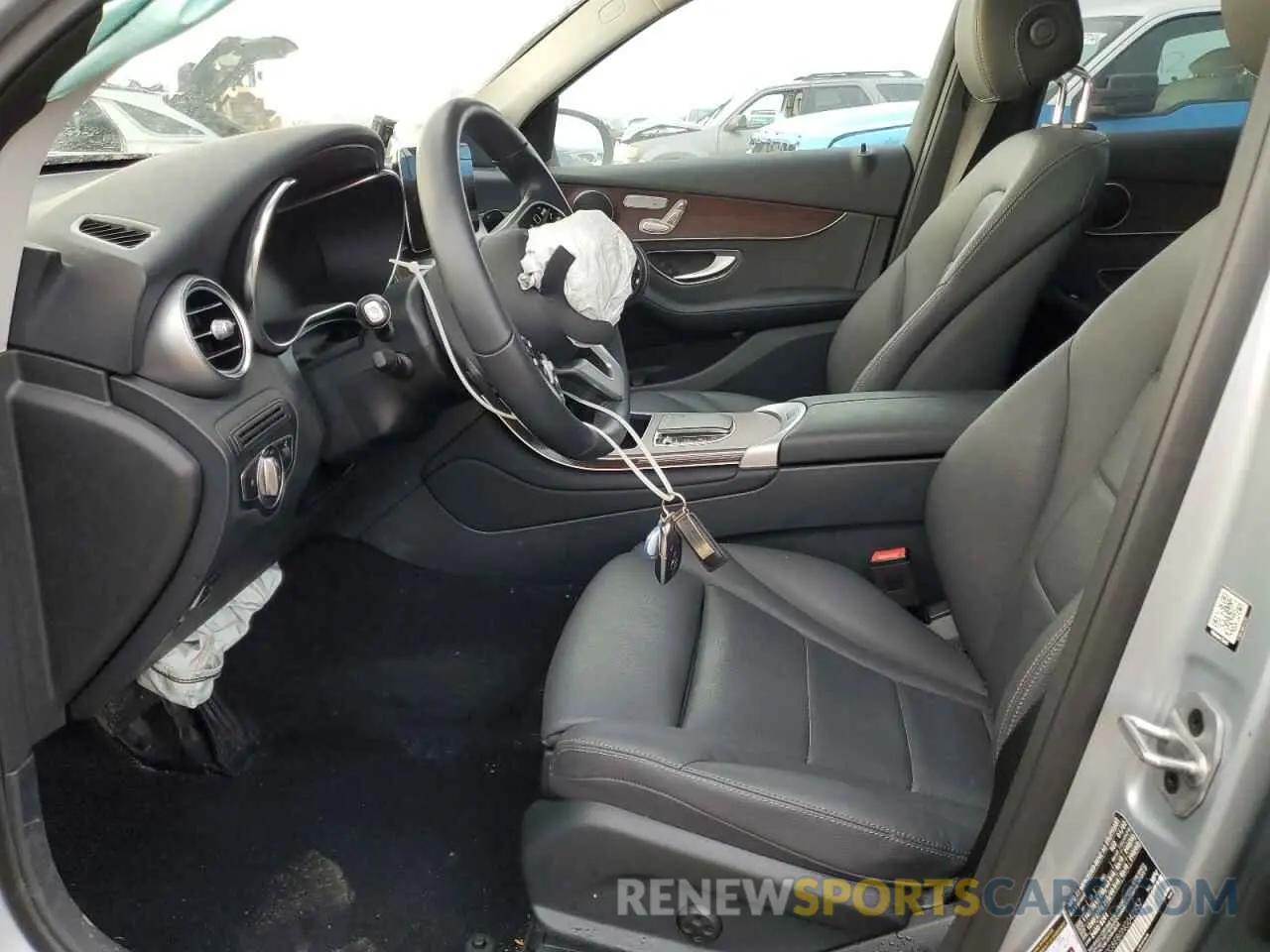 7 fotografías del automóvil dañado W1N0G8EB0NG042857 MERCEDES-BENZ GLC-CLASS 2022