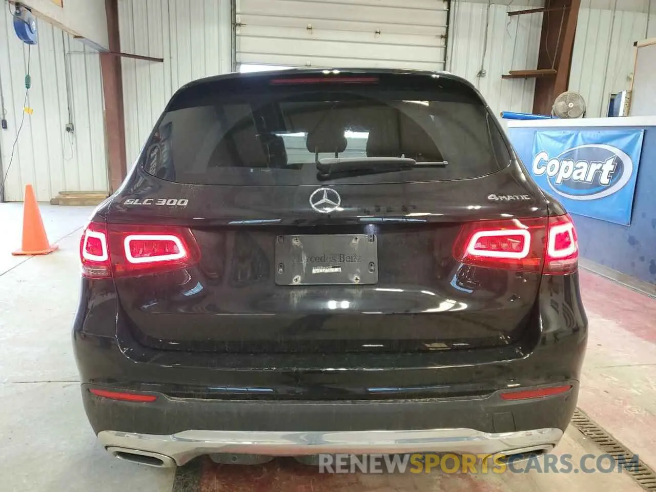 6 fotografías del automóvil dañado W1N0G8EB0NV378147 MERCEDES-BENZ GLC-CLASS 2022