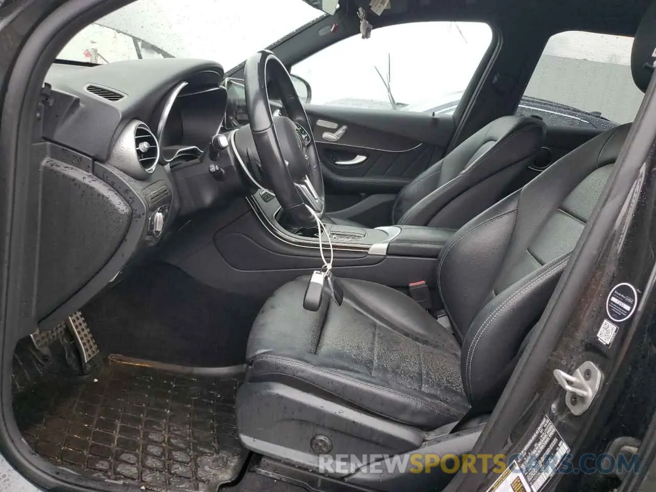 7 fotografías del automóvil dañado W1N0G8EB0NV383011 MERCEDES-BENZ GLC-CLASS 2022