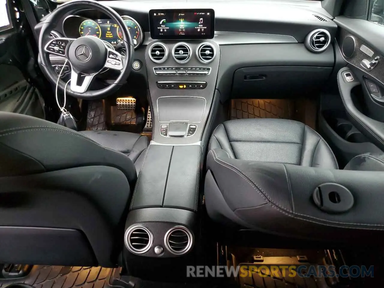 8 fotografías del automóvil dañado W1N0G8EB0NV383011 MERCEDES-BENZ GLC-CLASS 2022