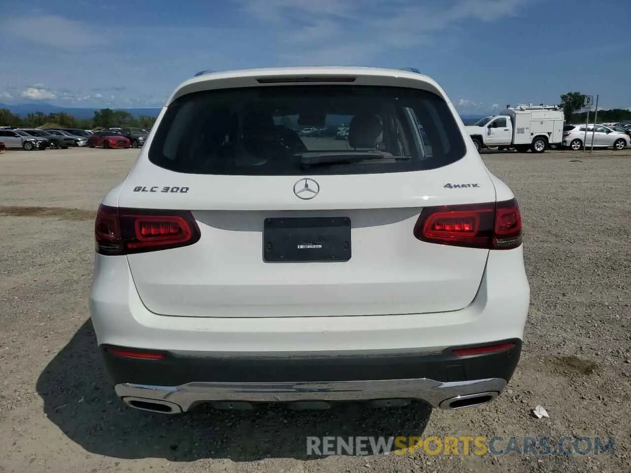 6 fotografías del automóvil dañado W1N0G8EB0NV395997 MERCEDES-BENZ GLC-CLASS 2022