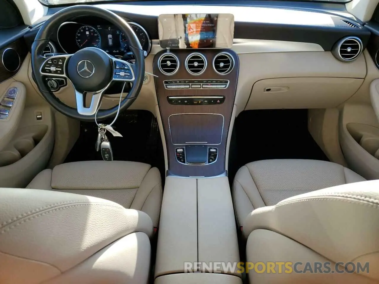 8 fotografías del automóvil dañado W1N0G8EB1NG071798 MERCEDES-BENZ GLC-CLASS 2022