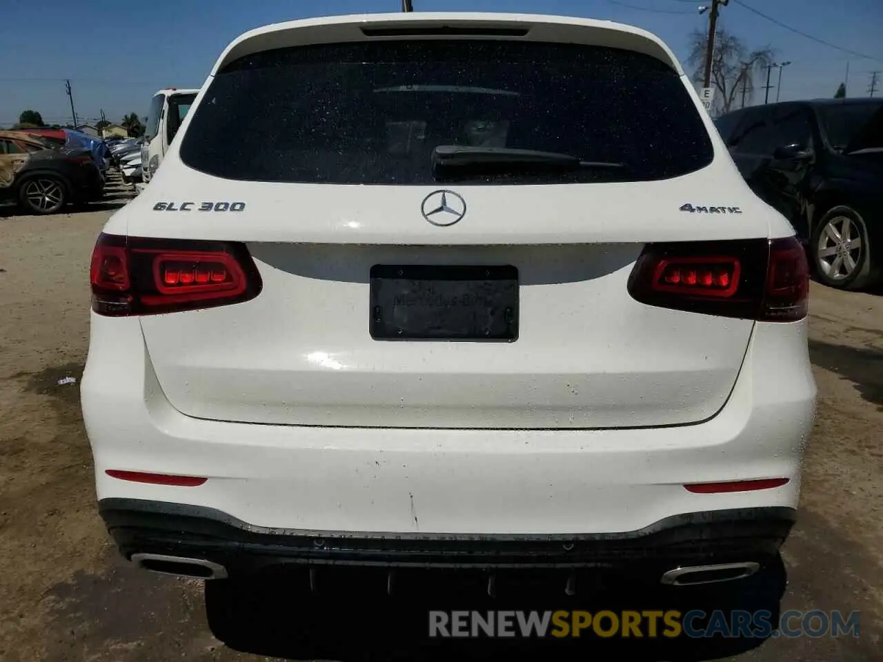 6 fotografías del automóvil dañado W1N0G8EB1NG088259 MERCEDES-BENZ GLC-CLASS 2022