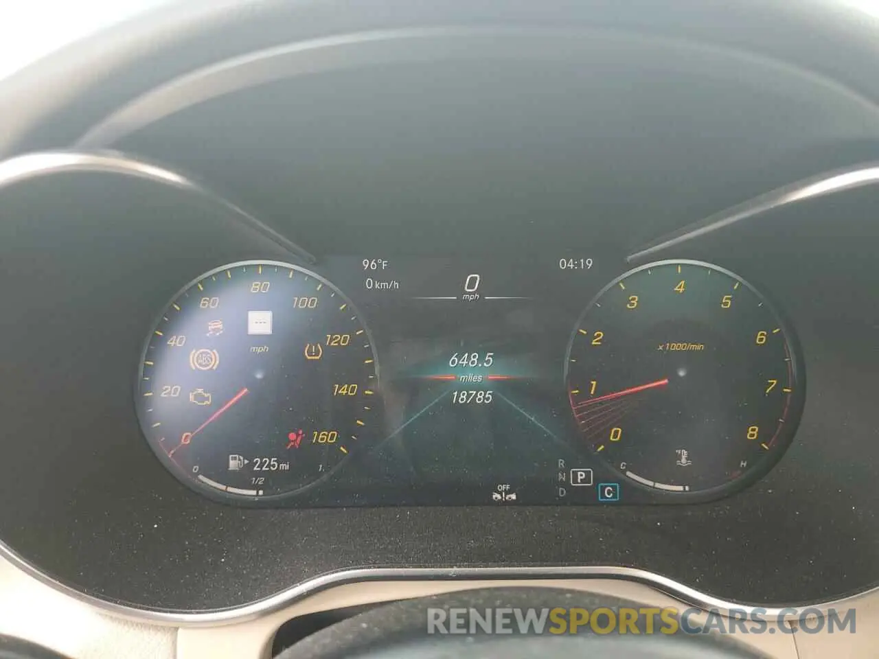 9 fotografías del automóvil dañado W1N0G8EB2NV394348 MERCEDES-BENZ GLC-CLASS 2022
