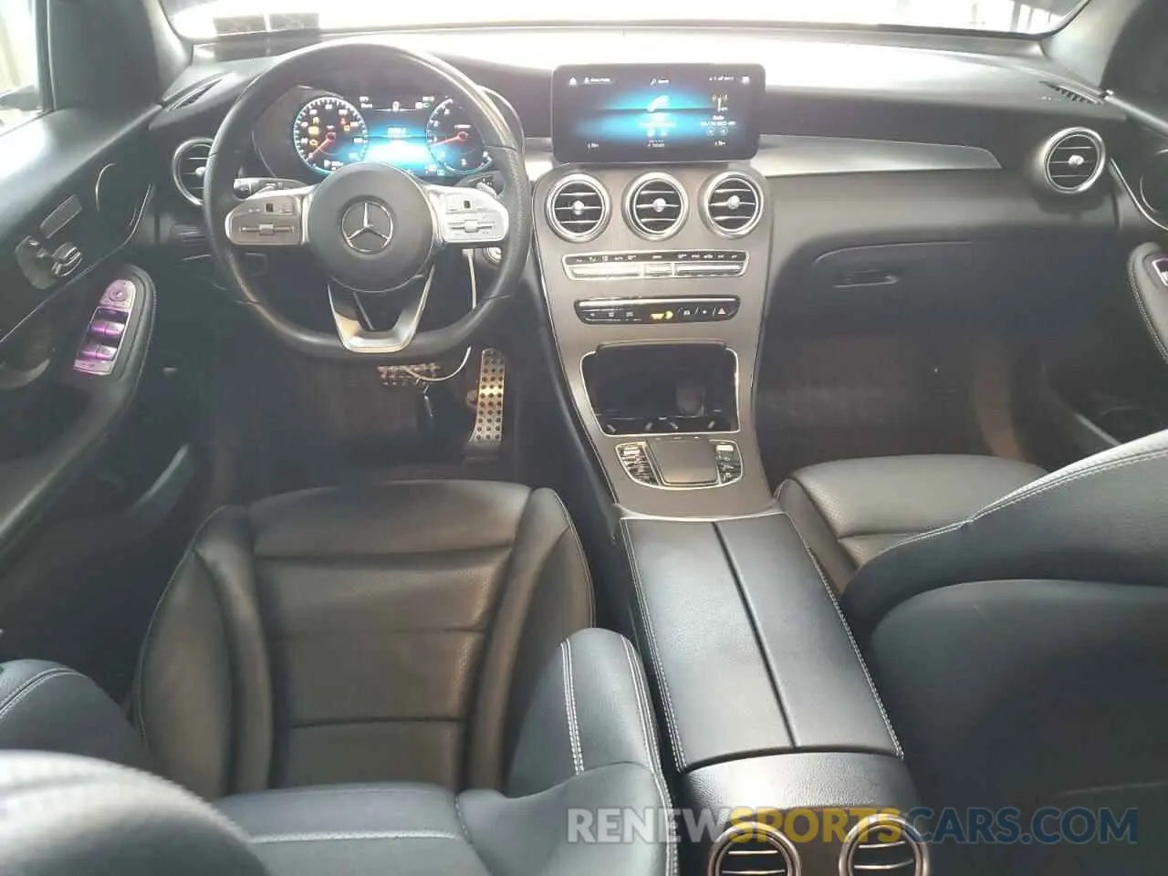 8 fotografías del automóvil dañado W1N0G8EB3NG074542 MERCEDES-BENZ GLC-CLASS 2022