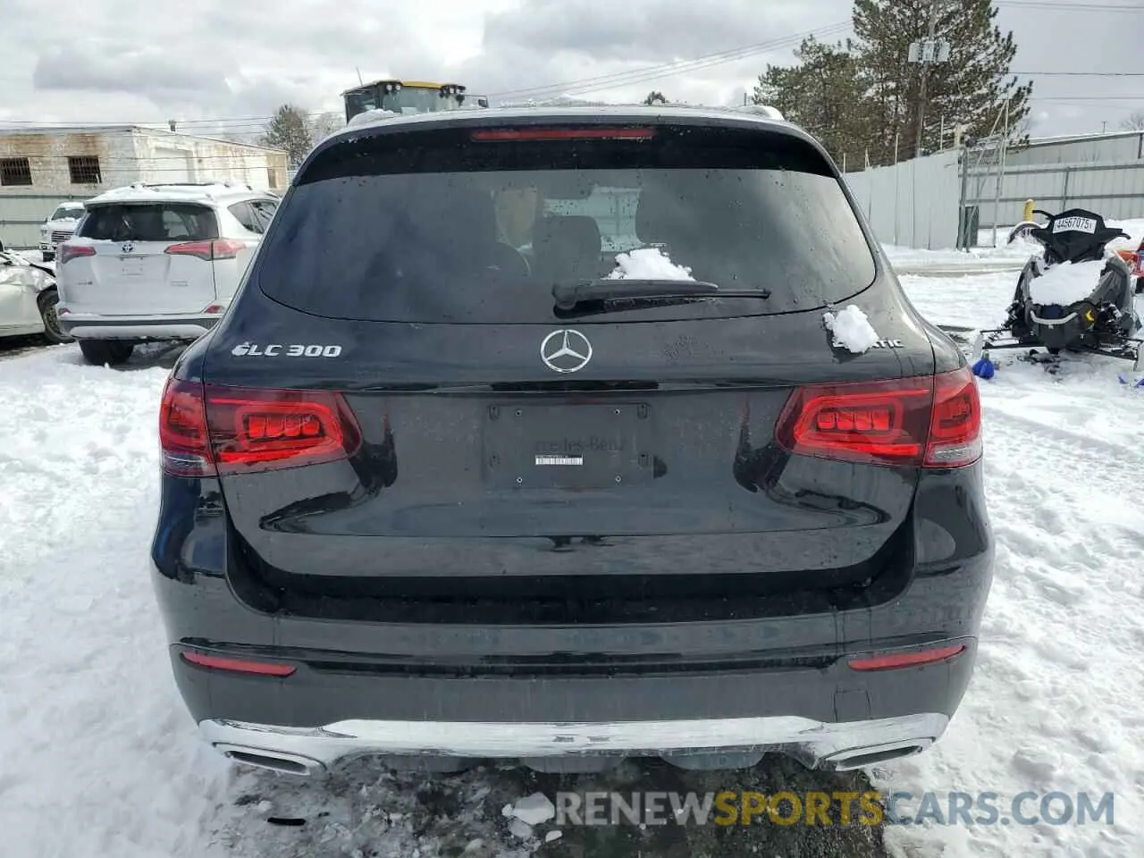 6 fotografías del automóvil dañado W1N0G8EB3NG081118 MERCEDES-BENZ GLC-CLASS 2022