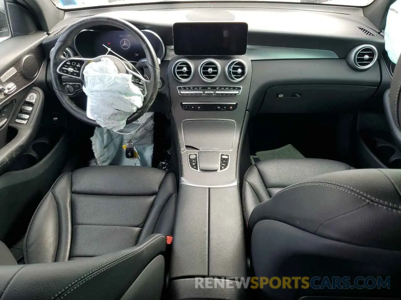 8 fotografías del automóvil dañado W1N0G8EB3NG081118 MERCEDES-BENZ GLC-CLASS 2022