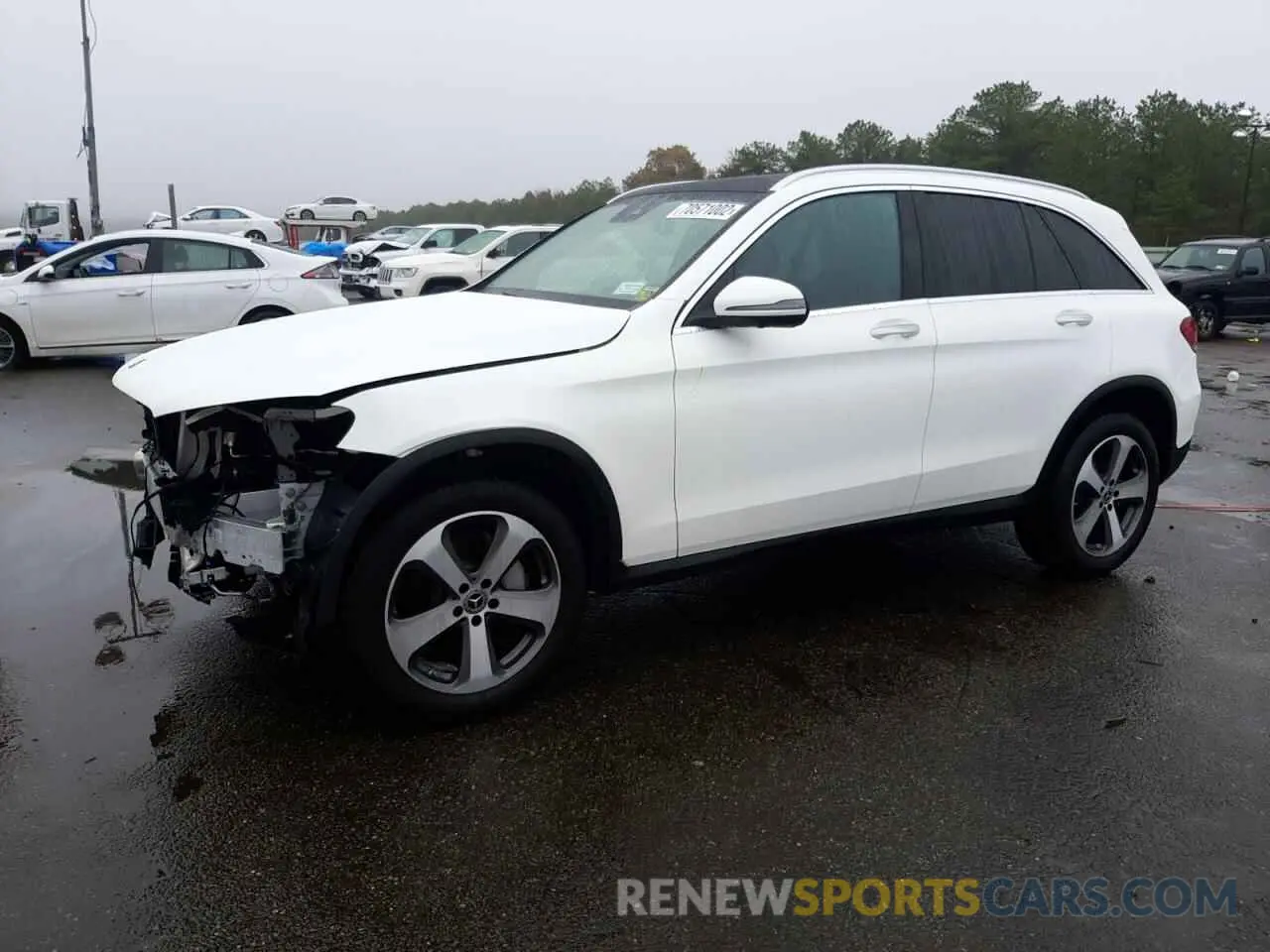 1 fotografías del automóvil dañado W1N0G8EB4NG117463 MERCEDES-BENZ GLC-CLASS 2022