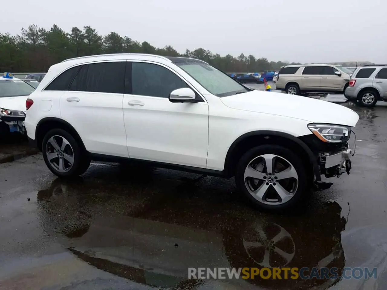 4 fotografías del automóvil dañado W1N0G8EB4NG117463 MERCEDES-BENZ GLC-CLASS 2022