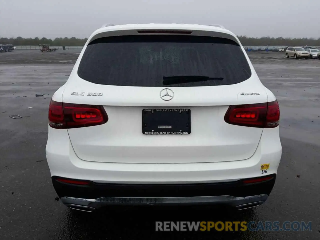 6 fotografías del automóvil dañado W1N0G8EB4NG117463 MERCEDES-BENZ GLC-CLASS 2022