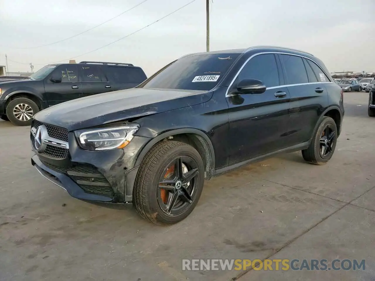 1 fotografías del automóvil dañado W1N0G8EB4NV344065 MERCEDES-BENZ GLC-CLASS 2022