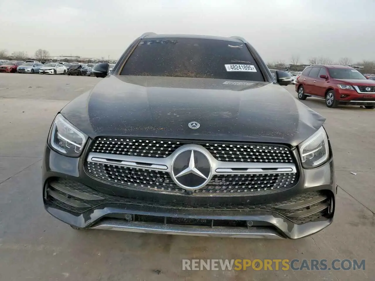 5 fotografías del automóvil dañado W1N0G8EB4NV344065 MERCEDES-BENZ GLC-CLASS 2022