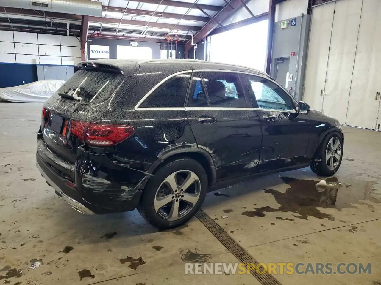 3 fotografías del automóvil dañado W1N0G8EB4NV344552 MERCEDES-BENZ GLC-CLASS 2022