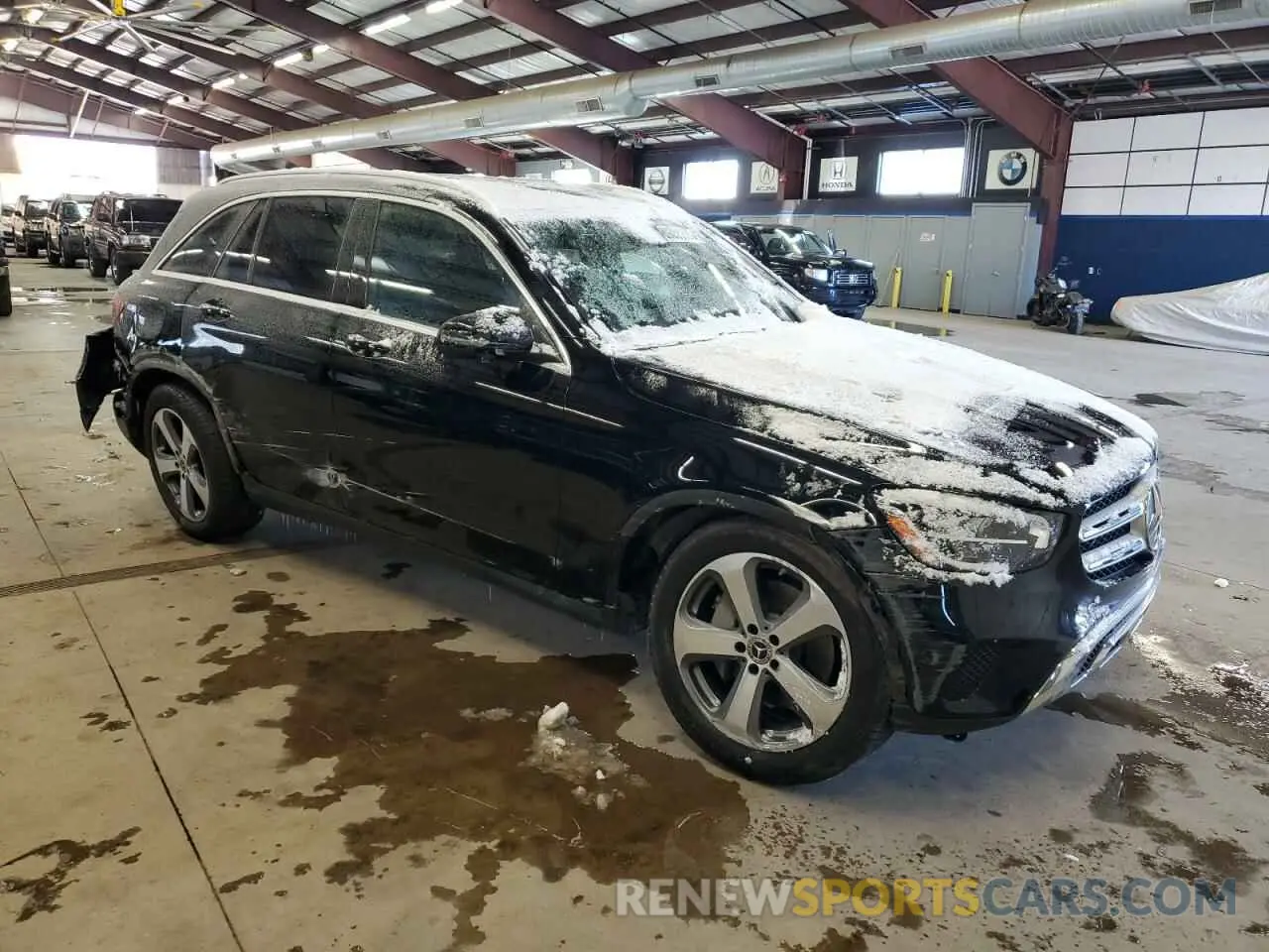 4 fotografías del automóvil dañado W1N0G8EB4NV344552 MERCEDES-BENZ GLC-CLASS 2022