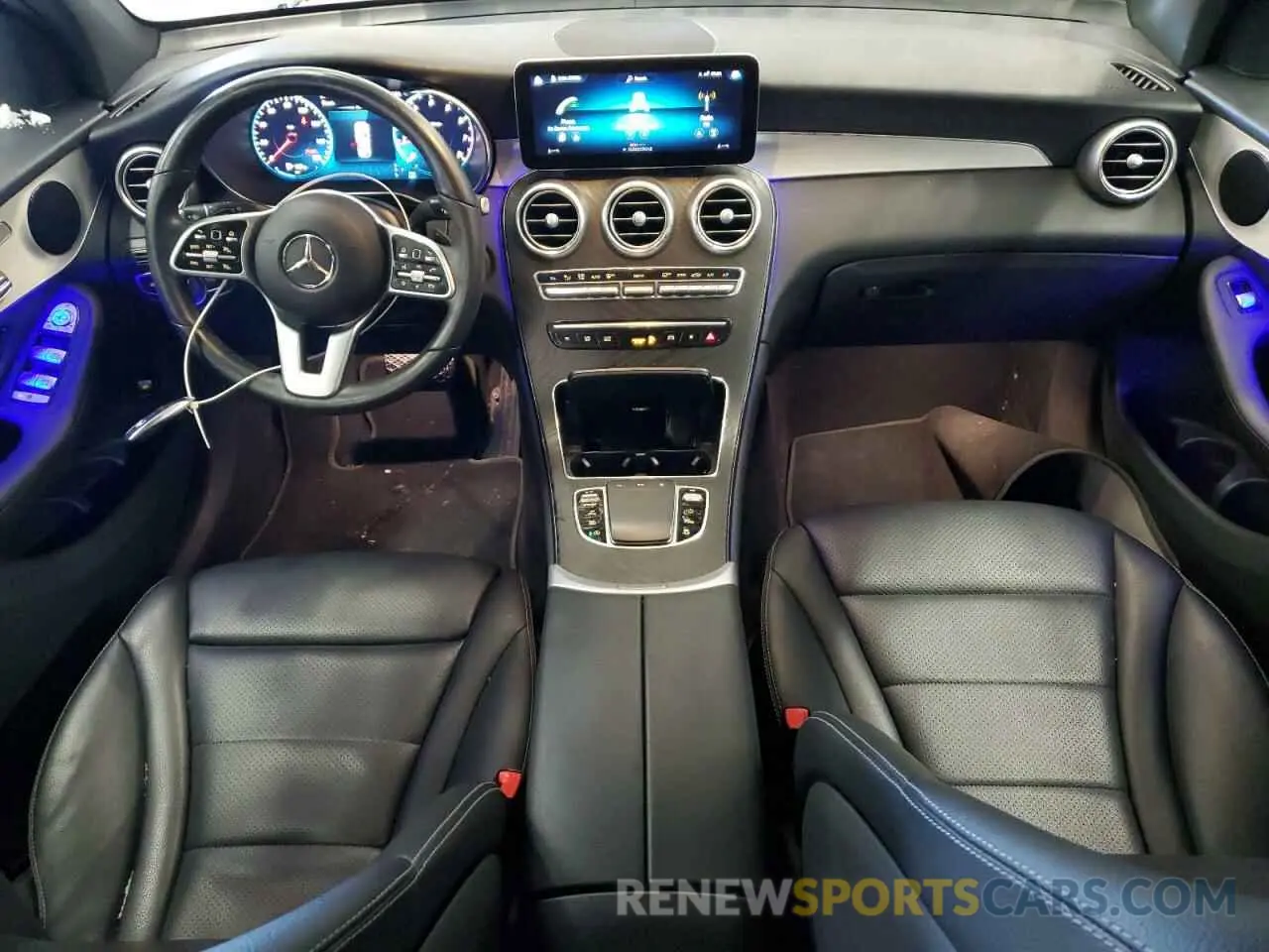 8 fotografías del automóvil dañado W1N0G8EB4NV344552 MERCEDES-BENZ GLC-CLASS 2022
