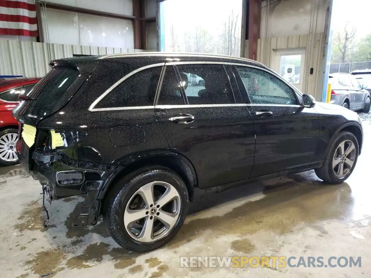 3 fotografías del automóvil dañado W1N0G8EB5NV395185 MERCEDES-BENZ GLC-CLASS 2022