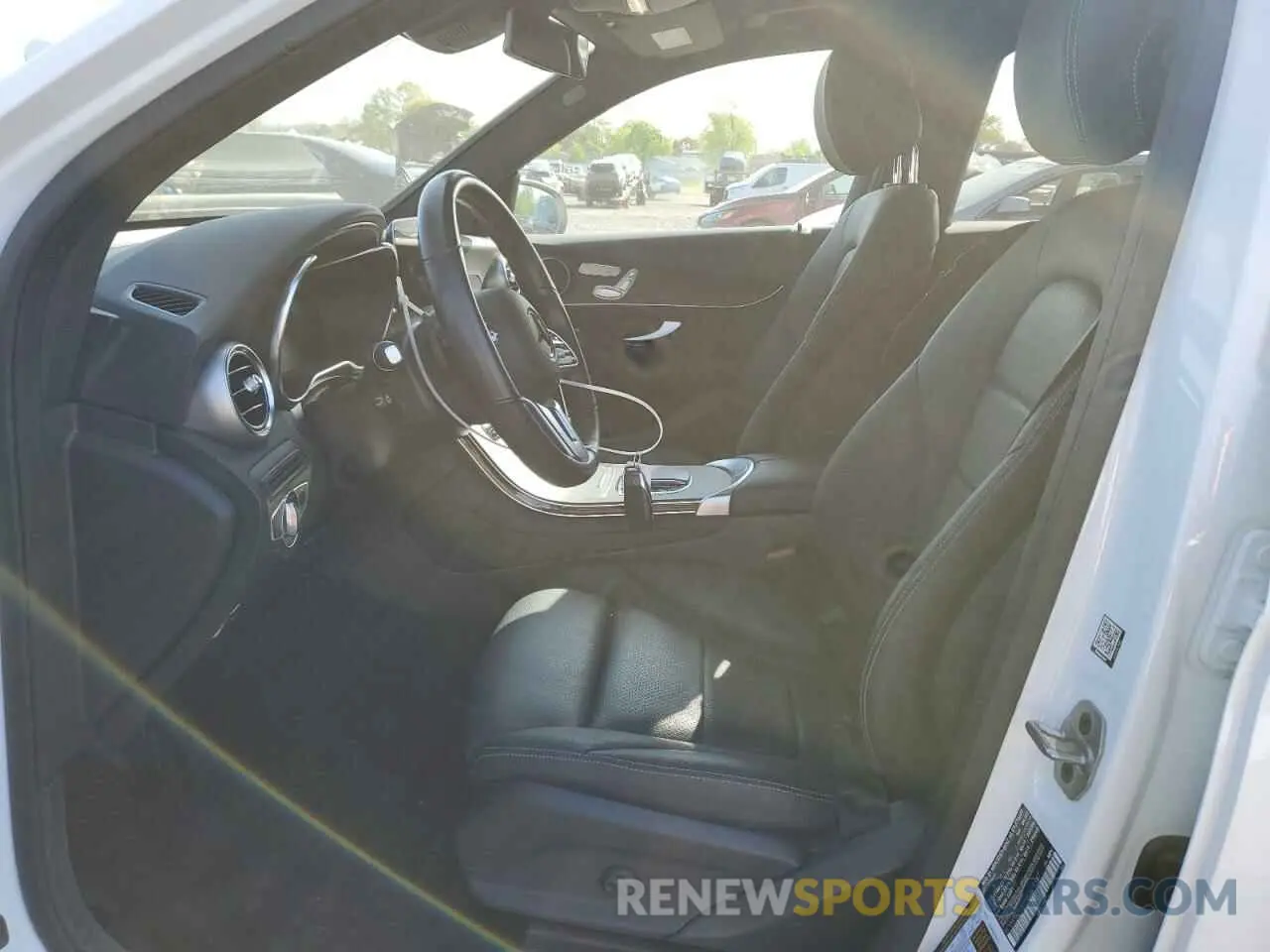 7 fotografías del automóvil dañado W1N0G8EB6NG109347 MERCEDES-BENZ GLC-CLASS 2022