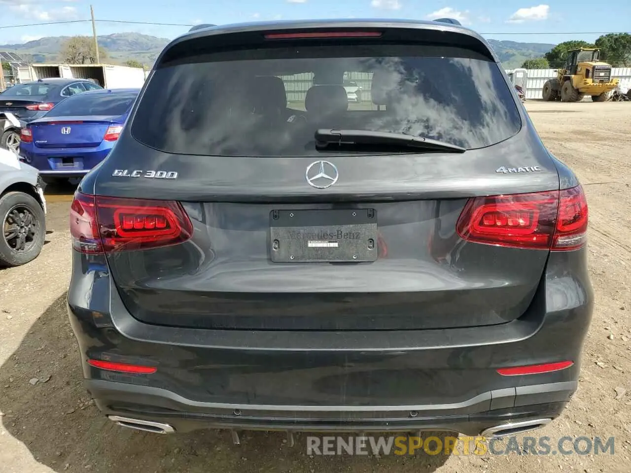 6 fotografías del automóvil dañado W1N0G8EB6NV346092 MERCEDES-BENZ GLC-CLASS 2022