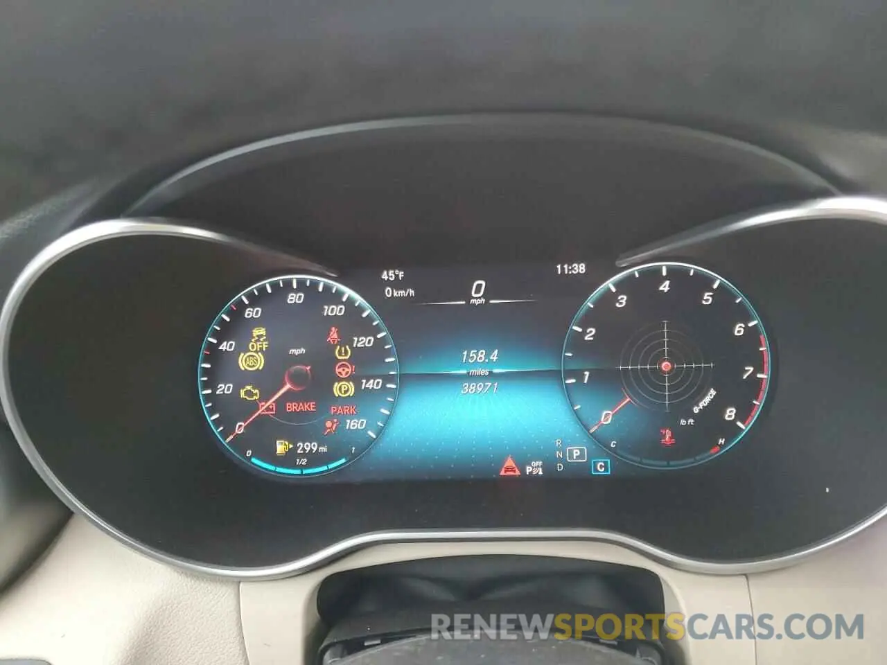 9 fotografías del automóvil dañado W1N0G8EB6NV373390 MERCEDES-BENZ GLC-CLASS 2022