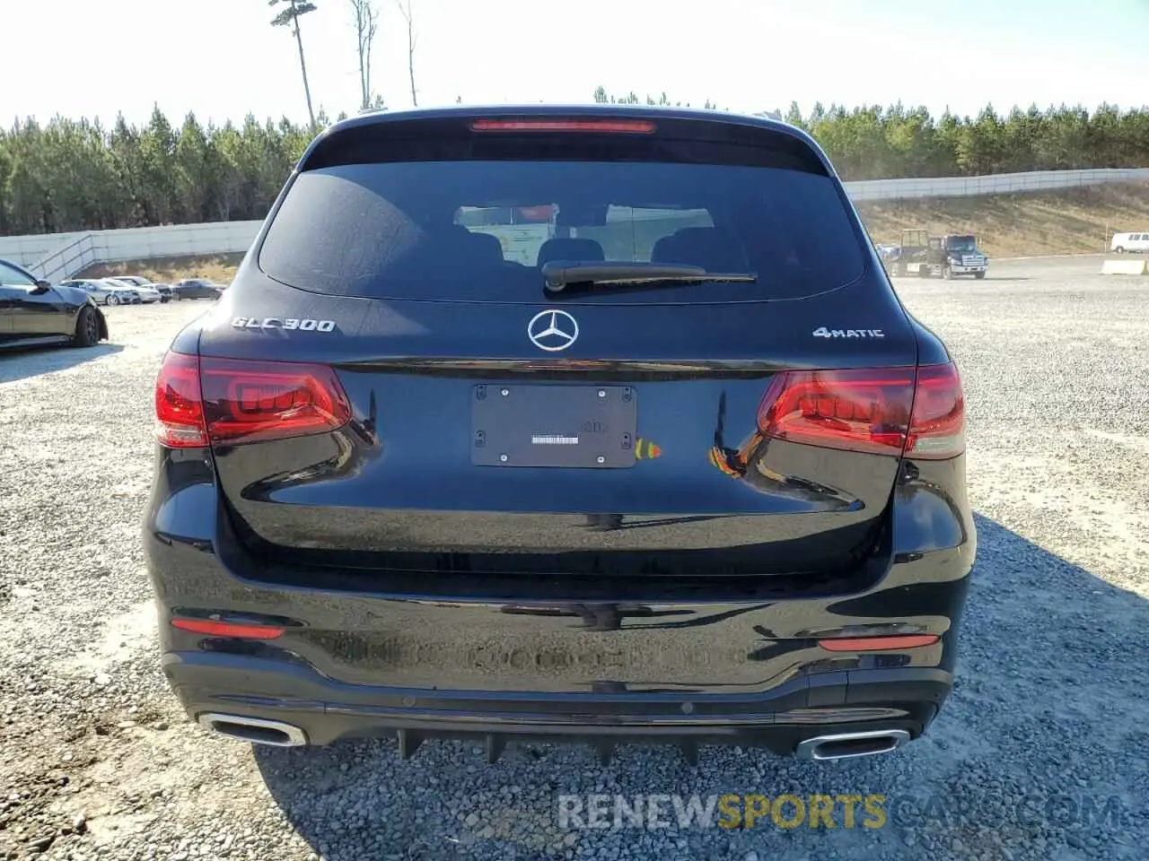 6 fotografías del automóvil dañado W1N0G8EB6NV374006 MERCEDES-BENZ GLC-CLASS 2022