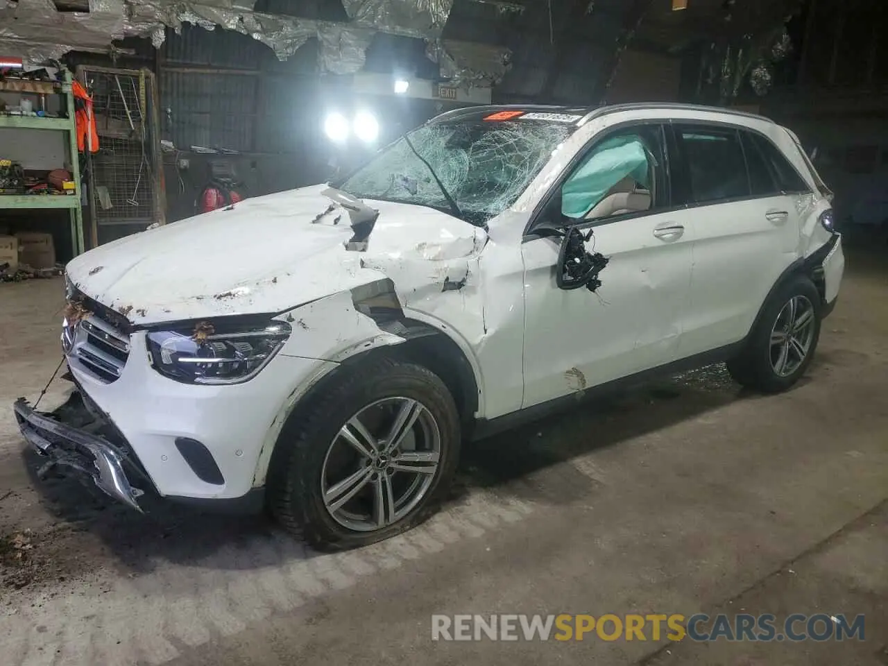 1 fotografías del automóvil dañado W1N0G8EB6NV400801 MERCEDES-BENZ GLC-CLASS 2022