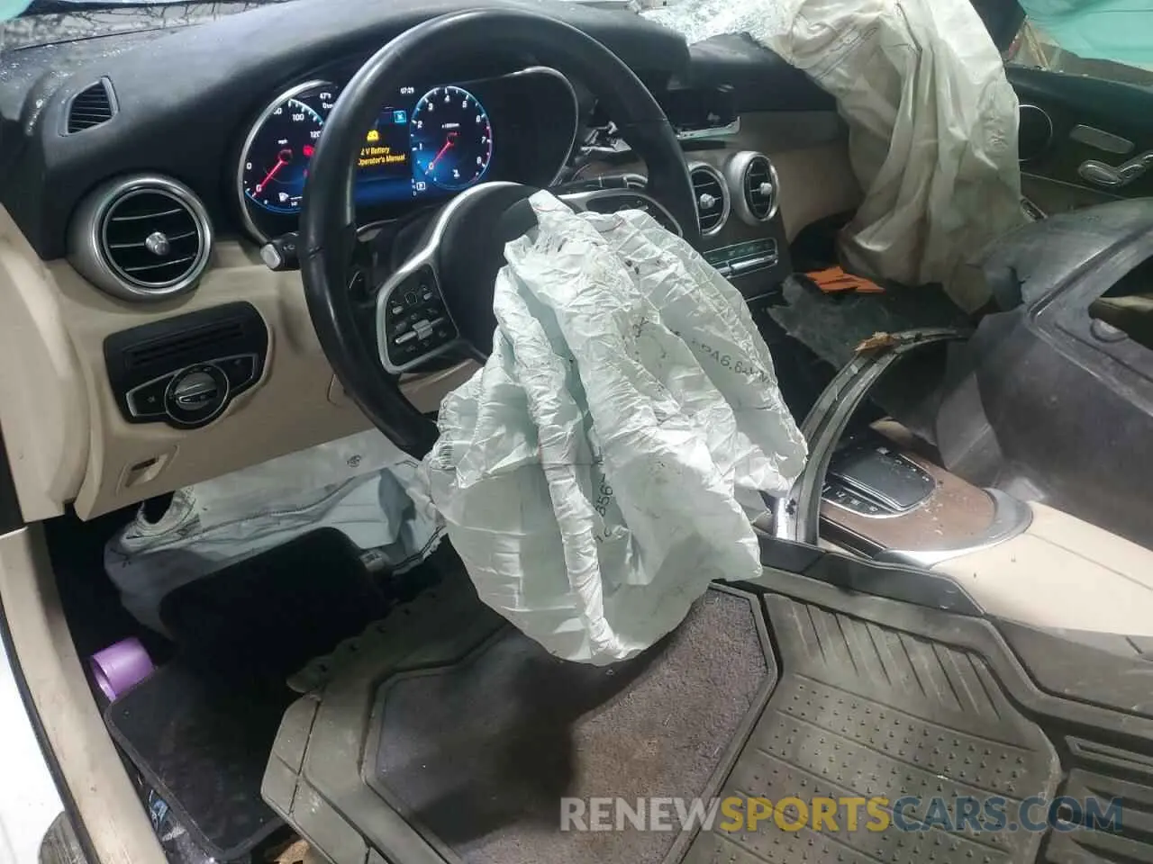 8 fotografías del automóvil dañado W1N0G8EB6NV400801 MERCEDES-BENZ GLC-CLASS 2022