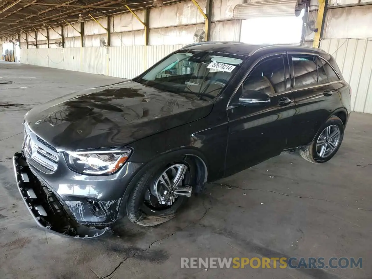 1 fotografías del automóvil dañado W1N0G8EB7NV339474 MERCEDES-BENZ GLC-CLASS 2022