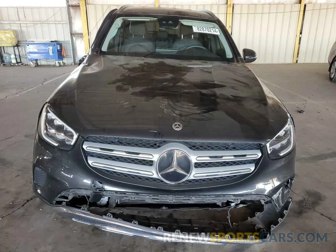 5 fotografías del automóvil dañado W1N0G8EB7NV339474 MERCEDES-BENZ GLC-CLASS 2022
