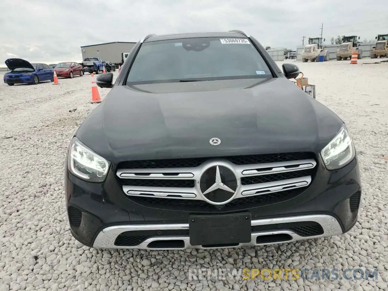 5 fotografías del automóvil dañado W1N0G8EB8NG071779 MERCEDES-BENZ GLC-CLASS 2022