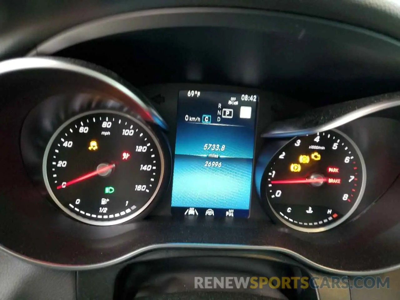 9 fotografías del automóvil dañado W1N0G8EB8NG071779 MERCEDES-BENZ GLC-CLASS 2022