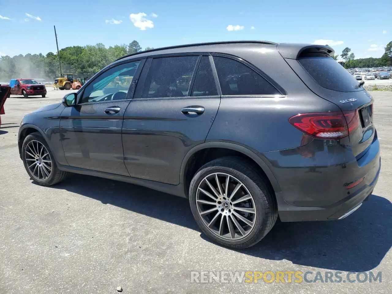 2 fotografías del automóvil dañado W1N0G8EB8NG118633 MERCEDES-BENZ GLC-CLASS 2022
