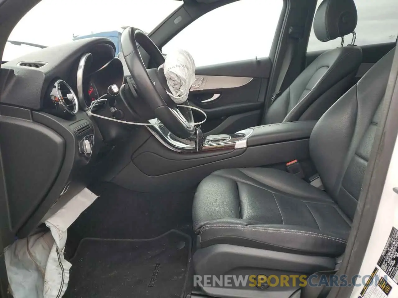7 fotografías del automóvil dañado W1N0G8EB8NV375125 MERCEDES-BENZ GLC-CLASS 2022