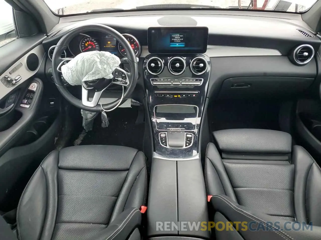 8 fotografías del automóvil dañado W1N0G8EB8NV375125 MERCEDES-BENZ GLC-CLASS 2022