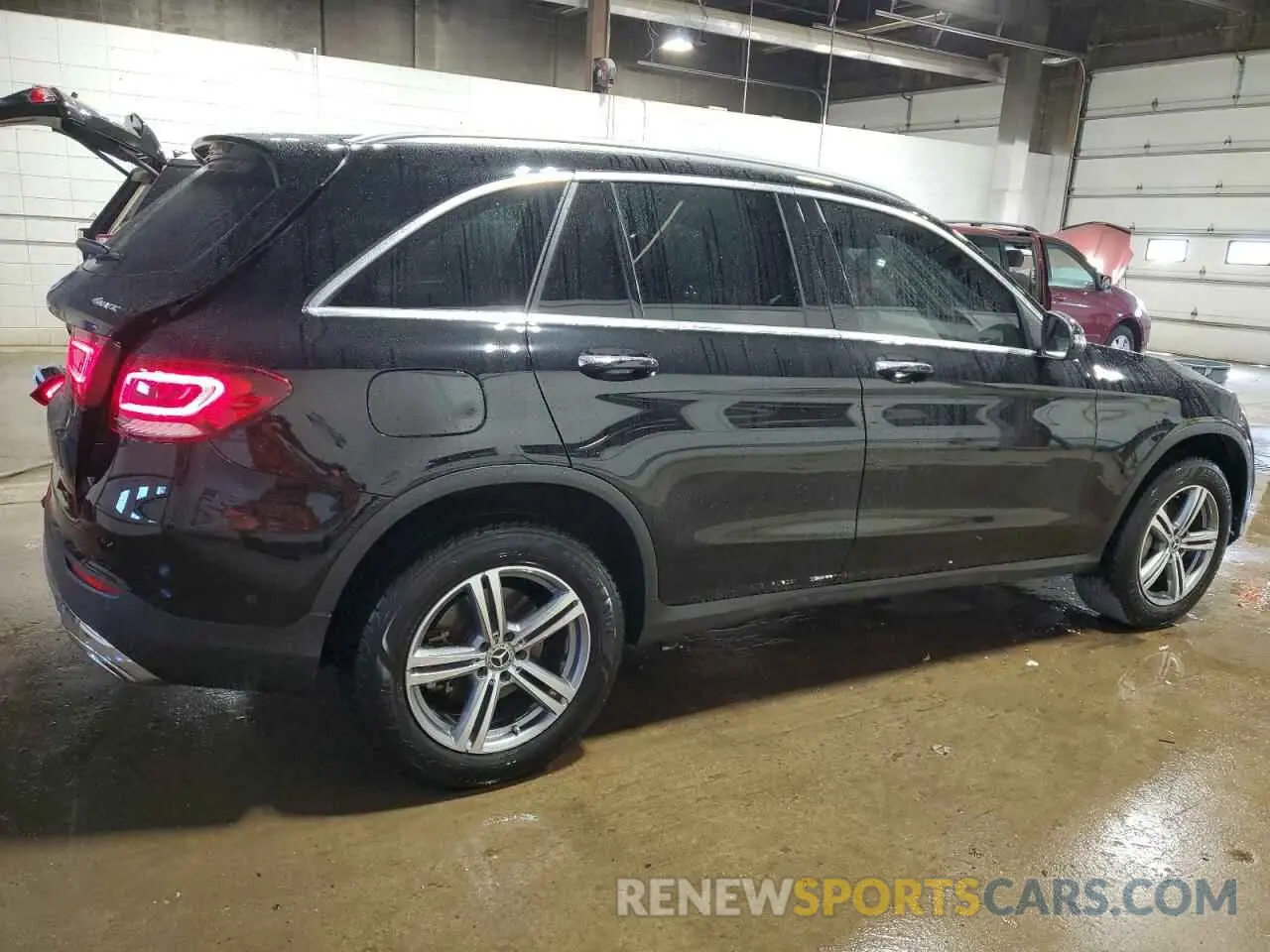 3 fotografías del automóvil dañado W1N0G8EB9NG071984 MERCEDES-BENZ GLC-CLASS 2022