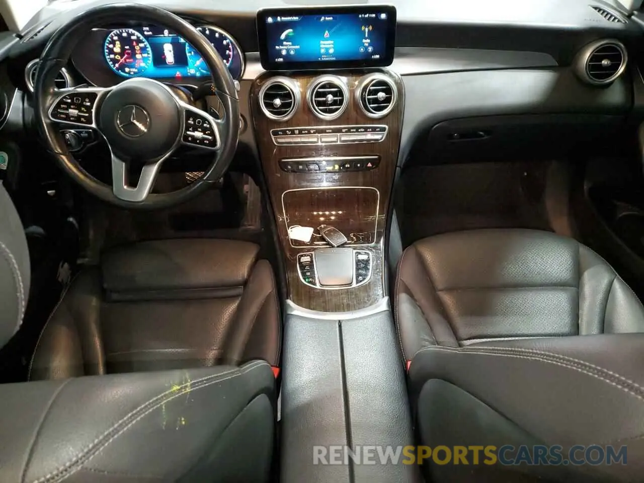 8 fotografías del automóvil dañado W1N0G8EB9NG071984 MERCEDES-BENZ GLC-CLASS 2022