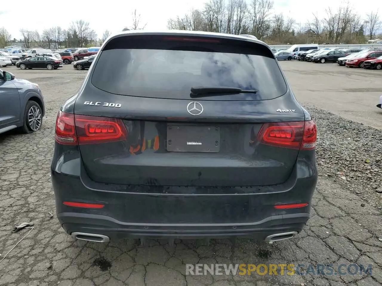 6 fotografías del automóvil dañado W1N0G8EB9NV391138 MERCEDES-BENZ GLC-CLASS 2022