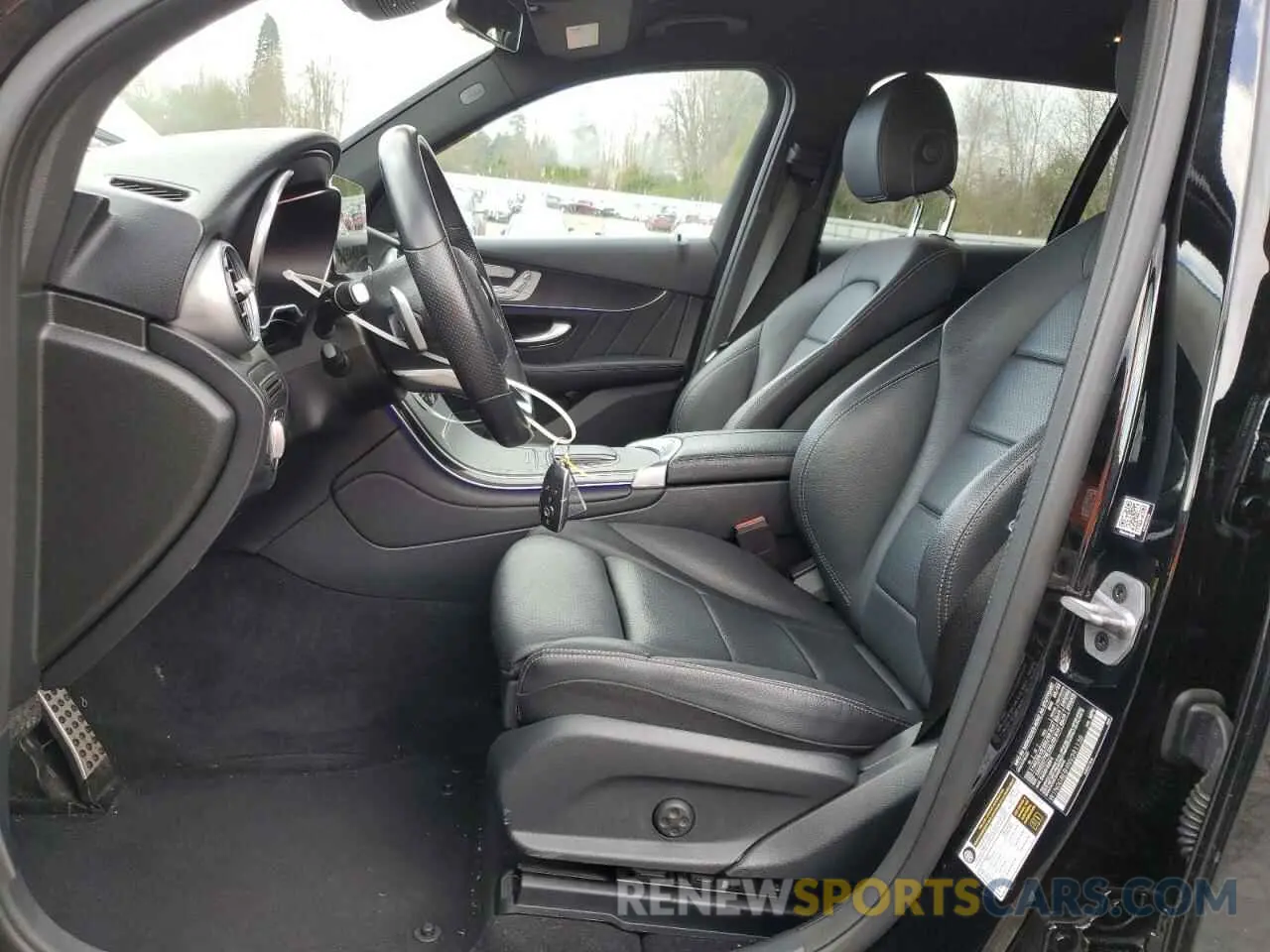 7 fotografías del automóvil dañado W1N0G8EB9NV391138 MERCEDES-BENZ GLC-CLASS 2022