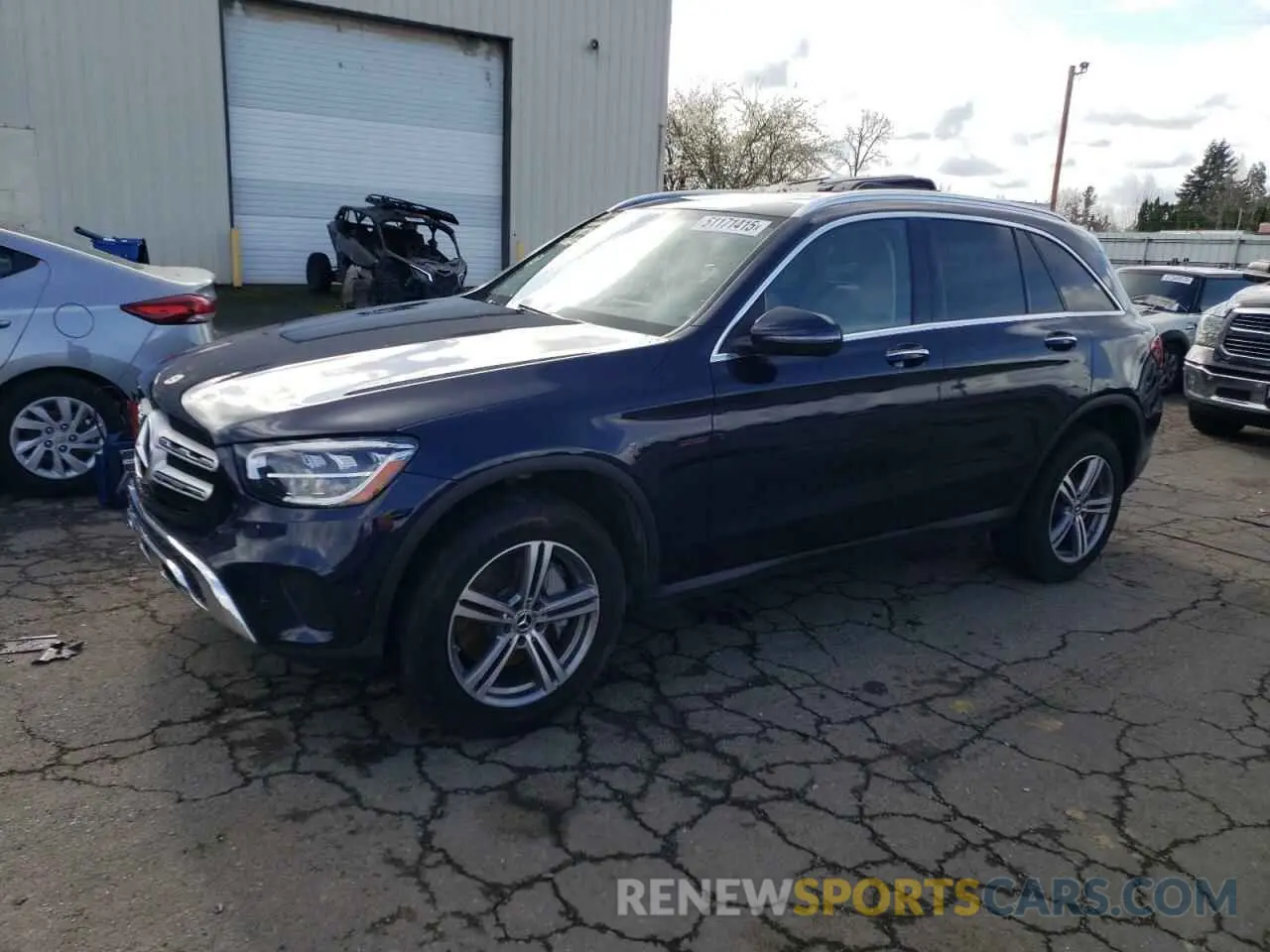 1 fotografías del automóvil dañado W1N0G8EBXNG116527 MERCEDES-BENZ GLC-CLASS 2022