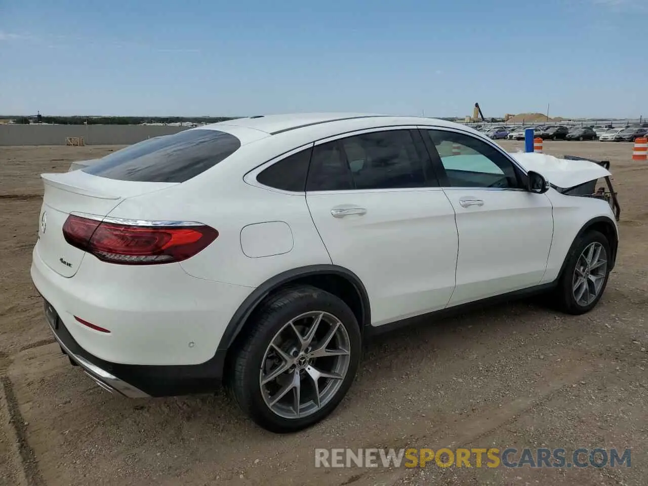3 fotografías del automóvil dañado W1N0J8EB0NG018043 MERCEDES-BENZ GLC-CLASS 2022