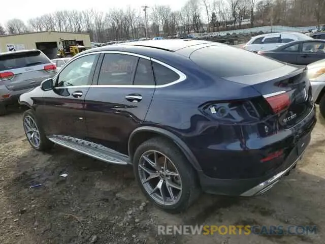 2 fotografías del automóvil dañado W1N0J8EB0NG025316 MERCEDES-BENZ GLC-CLASS 2022